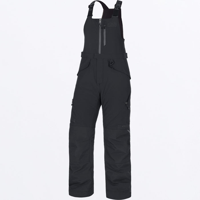 FXR AERIAL BIB PANT in Black