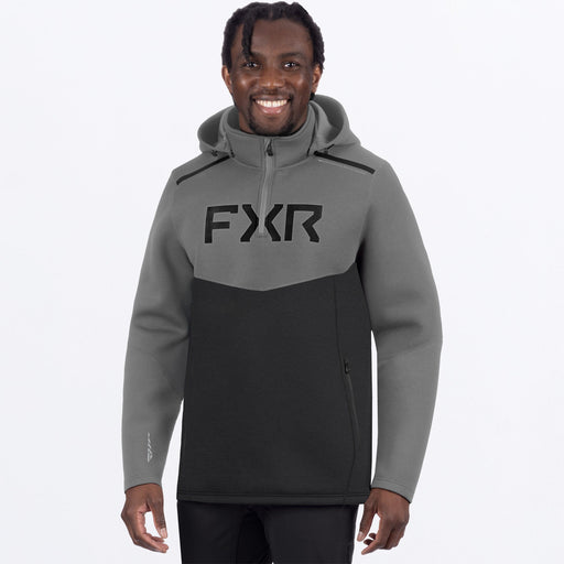 FXR ALTITUDE TECH 1/4 ZIP HOODIE 2025 - Char/Grey