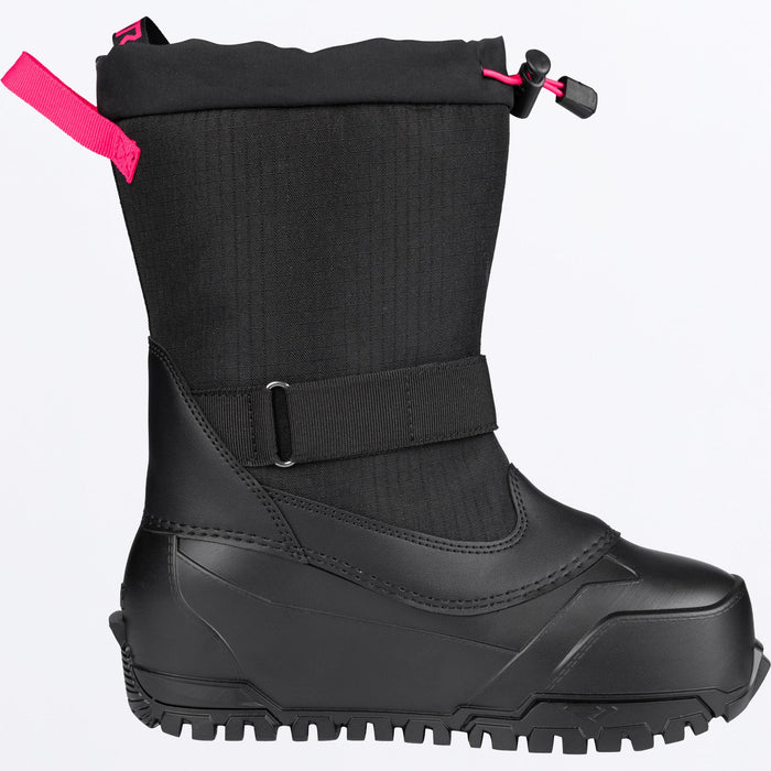 FXR Youth Boost Boot inBlack/Razz