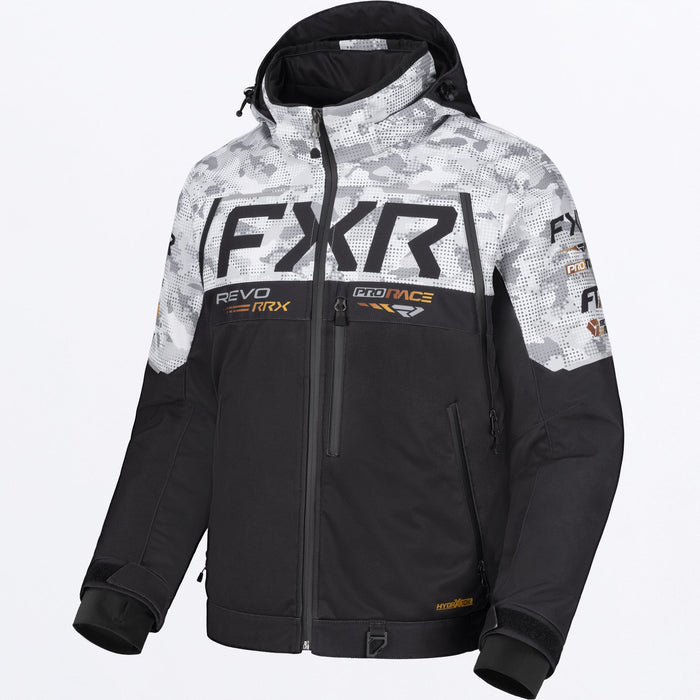 FXR REVO RRX 2-in-1 JACKETS in Black/Wht Camo/Kash