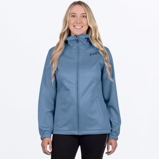 FXR HYDROGEN SOFTSHELL WOMEN'S JACKET 2025 - Element Blue