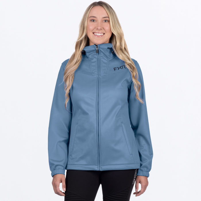 FXR HYDROGEN SOFTSHELL WOMEN'S JACKET 2025 - Element Blue