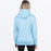 FXR Podium Tech Pullover Women's Hoodie in Mhaui Blue