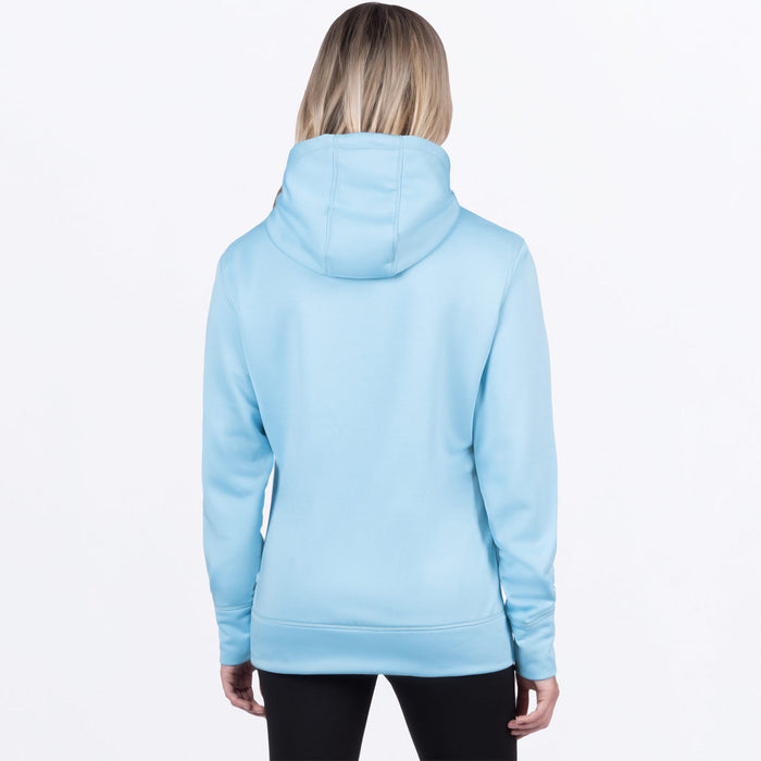 FXR Podium Tech Pullover Women's Hoodie in Mhaui Blue