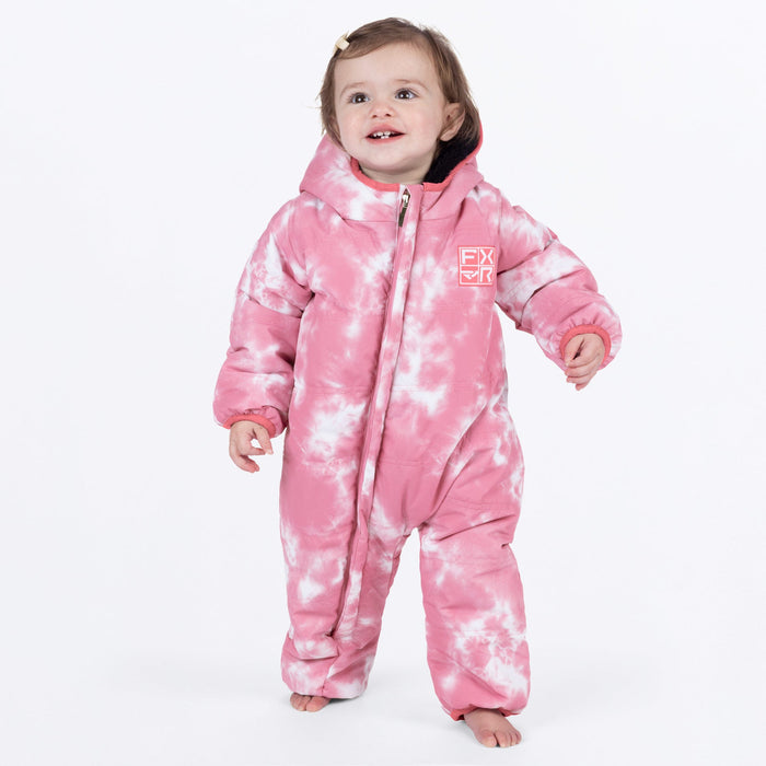 FXR INFANT KICKER SNOWSUIT 2025 - Rose Dye