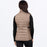 FXR WOMEN'S PHOENIX WINDPROOF QUILTED VEST in Canvas/Black