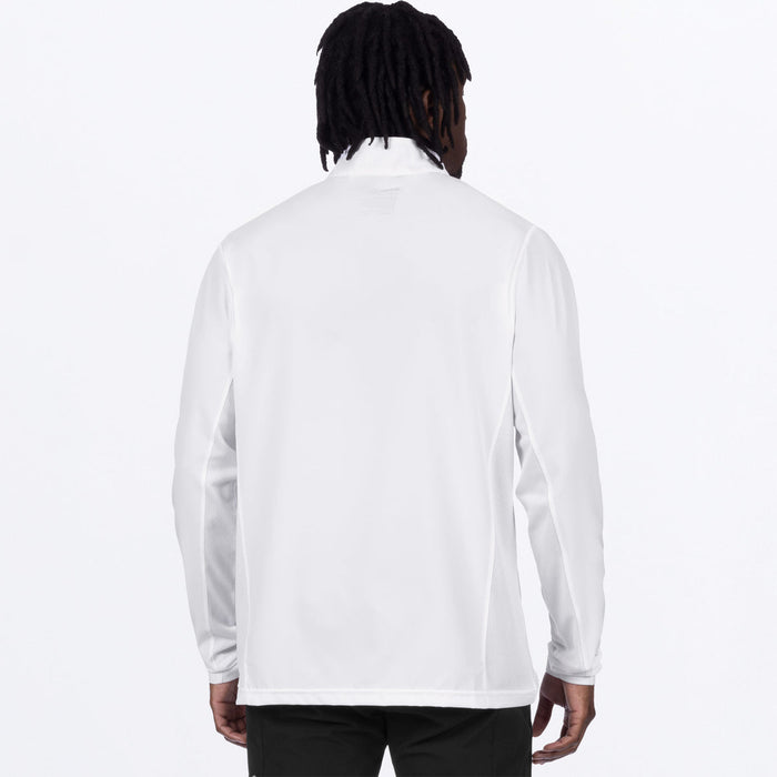 FXR BREEZE UPF 1/4 ZIP LONGSLEEVE 2025 in White