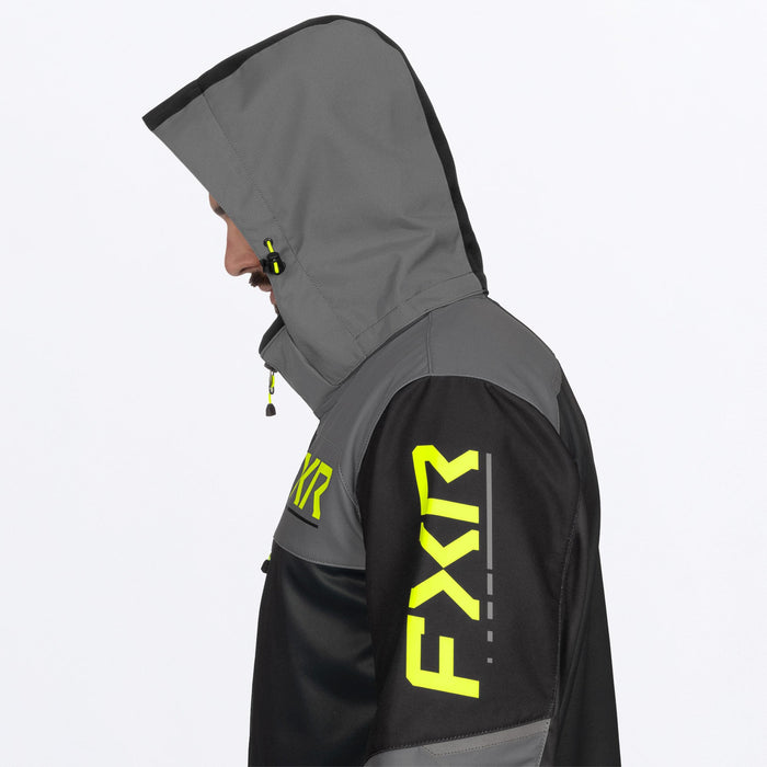 FXR REVO F.A.S.T. Monosuit in Asphalt/Ti/HiVis