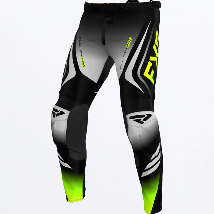 FXR CLUTCH PRO PANTS 2025 in Black/Grey/HiVis