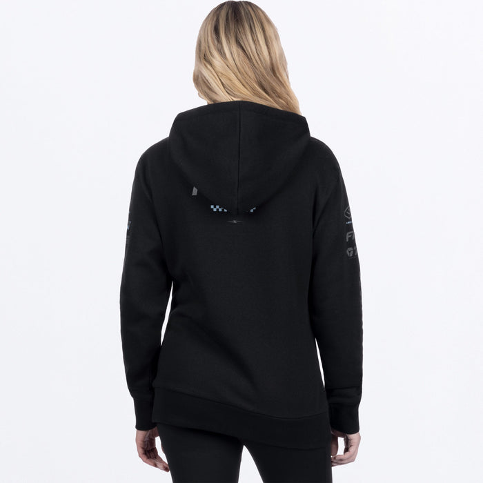 STACK COTTON PULLOVER WOMEN'S HOODIE