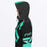 FXR Women's Cold Cross CX F.A.S.T.™ Monosuit in Black/Asphalt/Mint
