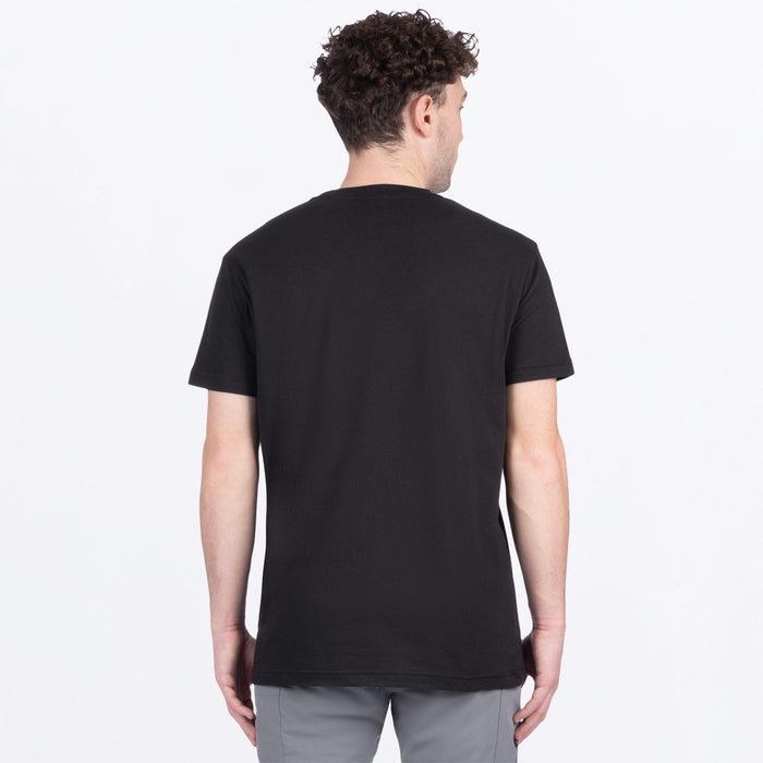FXR RACE DIVISION PREMIUM T-SHIRT 2025 - Black/Orange