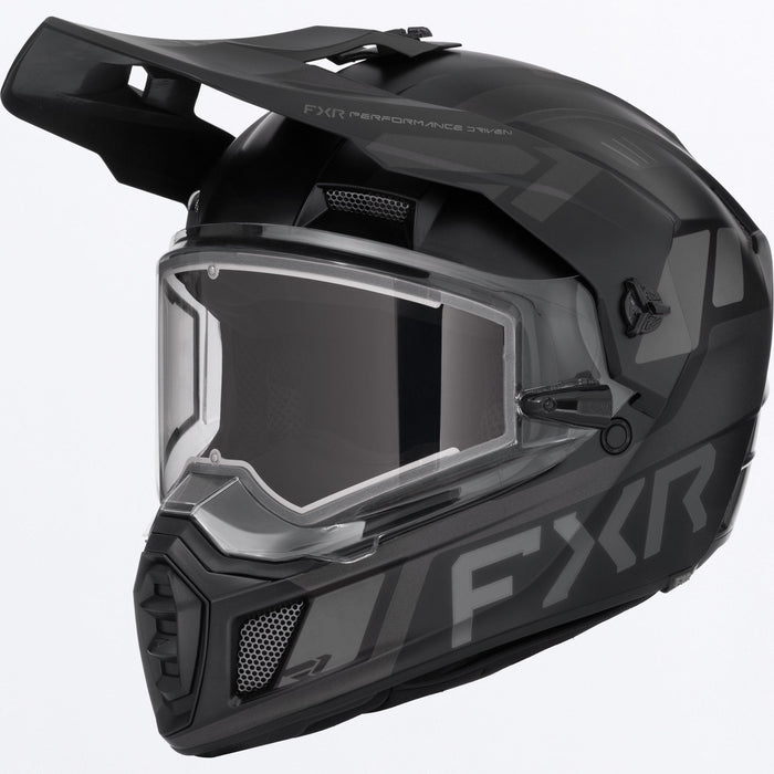 FXR CLUTCH X HELMET 2025 - Black Ops