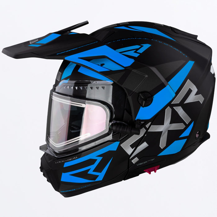 FXR Maverick X Helmet in Black/Blue