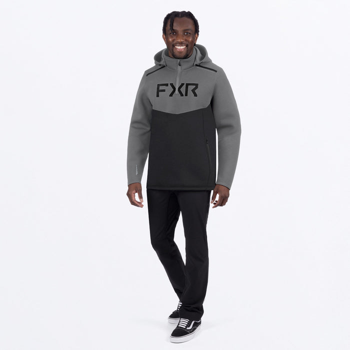 FXR ALTITUDE TECH 1/4 ZIP HOODIE 2025 - Char/Grey