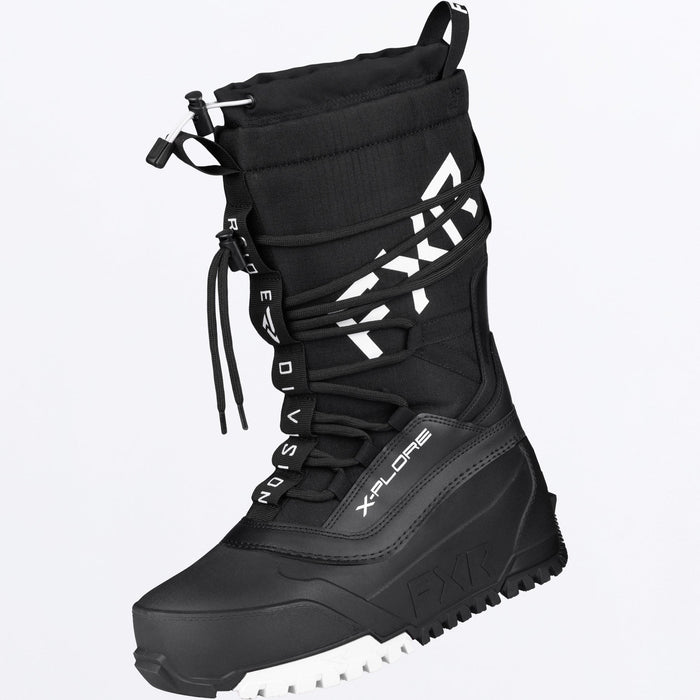 FXR X-PLORE SHORT BOOT inBlack/White