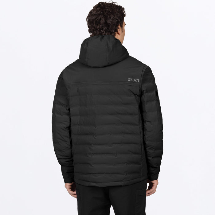 FXR PODIUM WINDPROOF QUILTED JACKET in Black