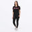 FXR WOMEN'S MITERED PREMIUM T-SHIRT in Black/Dusty Rose