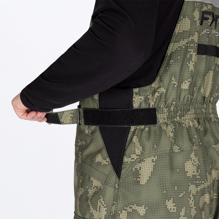 FXR Excursion FX Bib Pant 2026Moss Shift Cover/Black