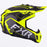 FXR YOUTH CLUTCH EVO HELMET 2025 - Black/HiVis