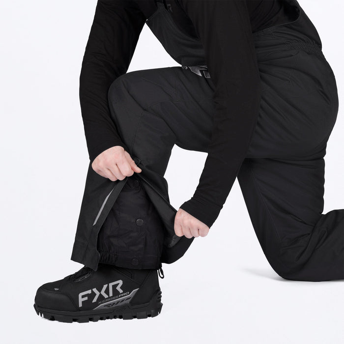 FXR Fuel FX Bib Pants in Black