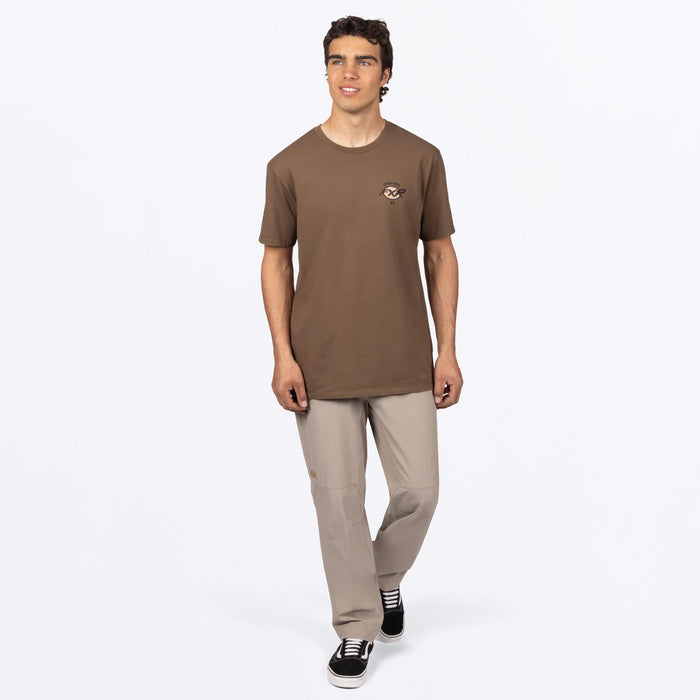 FXR RELIC PREMIUM T-SHIRT in Teak/Black