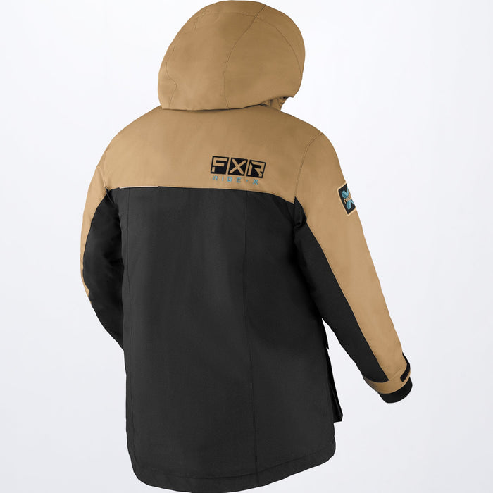 FXR Kicker Child Jacket in Black/Canvas/Steel
