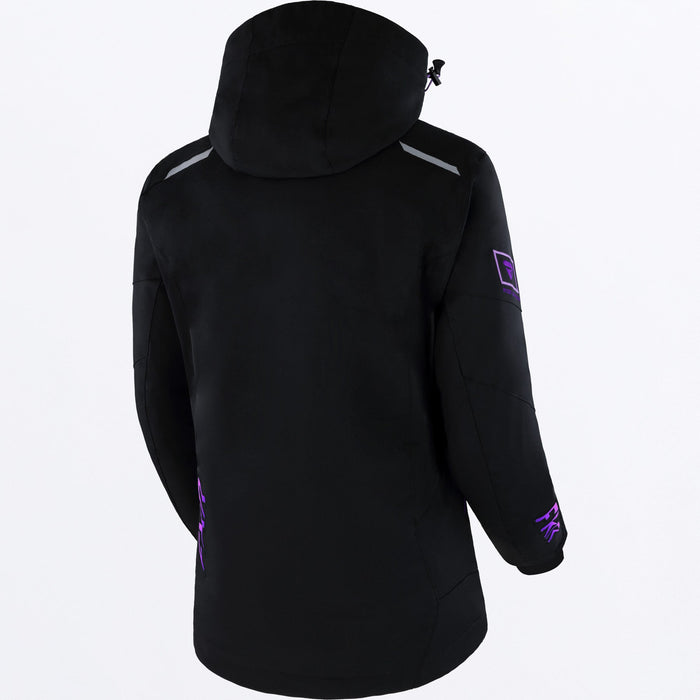FXR Renegade FX 2-in-1 Women’s Jacket in Black/Purple Fade