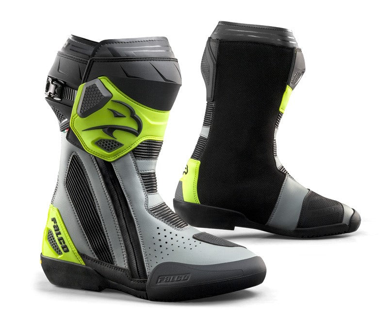 FALCO ELITE GP BOOTS 2026 in Black/Fluo