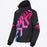 FXR Women's Cold Corss CX Jacket in Black/Blue-Razz Fade
