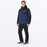 FXR ASCEND SOFTSHELL JACKET in Midnight/Black