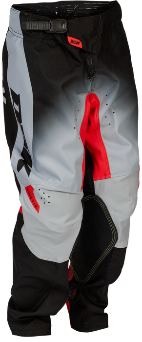 FLY RACING KINETIC DBK YOUTH PANTS 2026 in Black/Grey/Red