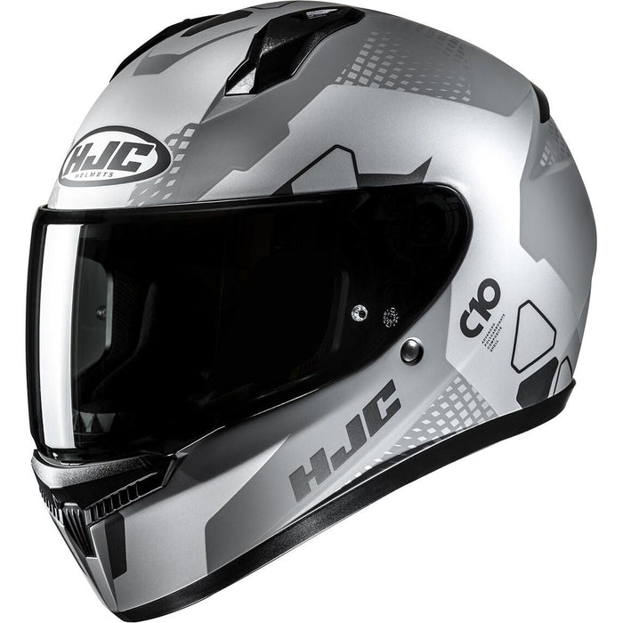 HJC C10 ASPA HELMET 2025 IN Semi-flat Gray/Silver