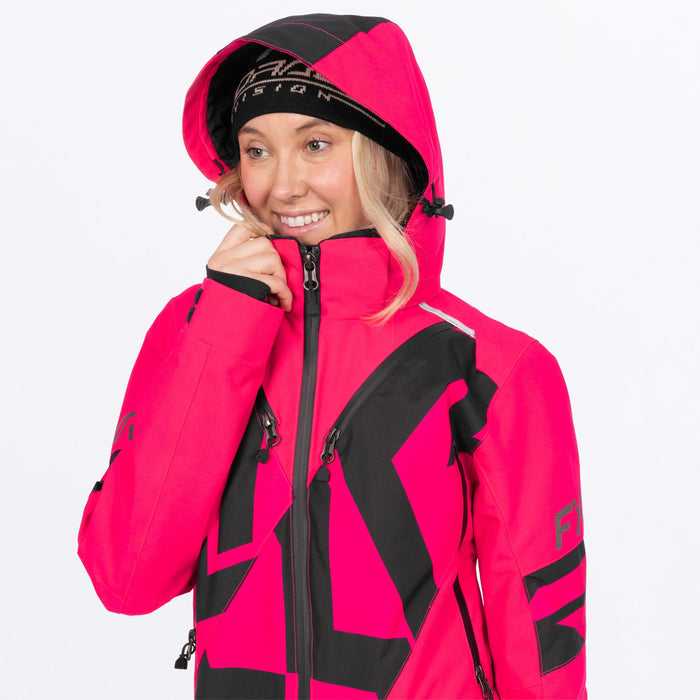 FXR Women's Cold Cross CX F.A.S.T.™ Monosuit in Razz