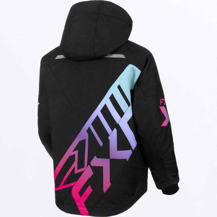 FXR YOUTH COLD CROSS CX JACKET 2025 - Black/Twilight