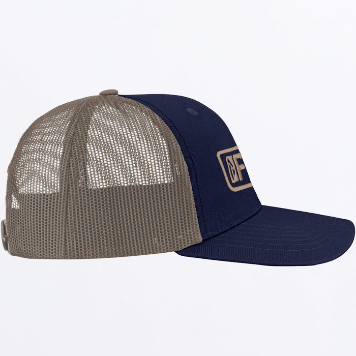 FXR MITERED HAT SNOW 2027 in Navy/Canvas