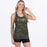 FXR HYDROGEN WOMEN'S PREMIUM TANK 2025 in Army Camo/Stone