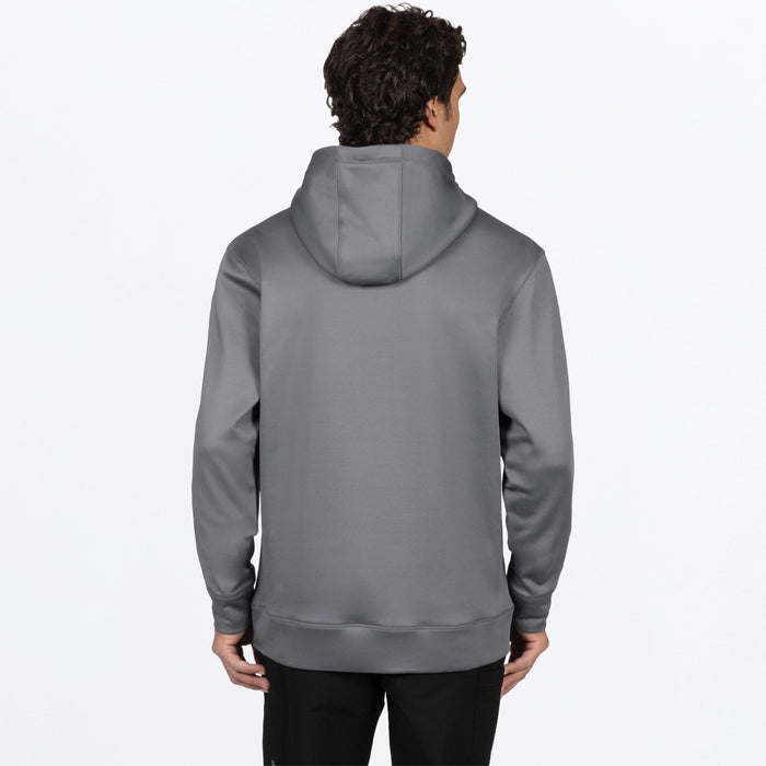 FXR HYDROGEN TECH PULLOVER HOODIE in Char/Cobalt