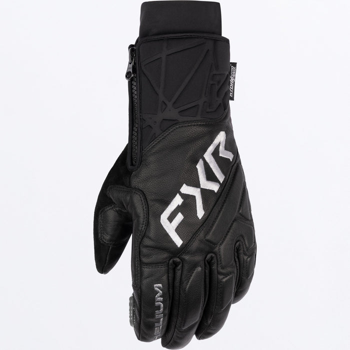 FXR HELIUM LEATHER SHORT CUFF GLOVE 2025 - Black