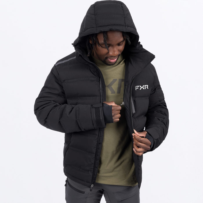 FXR ELEVATION PRO MEN'S LIFESTYLE DOWN JACKET 2025 - Black