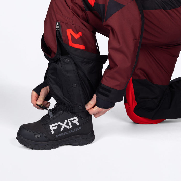 FXR COLD CROSS CX LITE MONOSUITS LITE  2026 - Red/Oxblood
