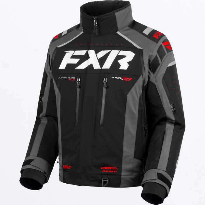 FXR ADRENALINE FX 2-IN-1 JACKET 2025 - Black/Char/Red