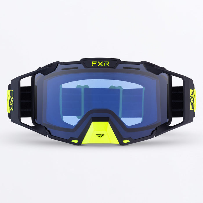 FXR Combat Goggle in Hi Vis/Black