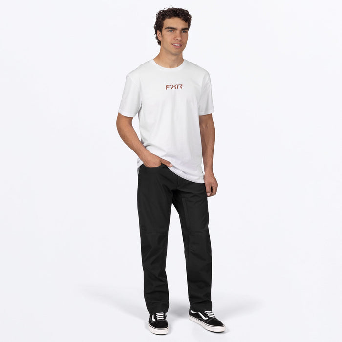 FXR PEDIGREE PREMIUM T-SHIRT in White/Kash