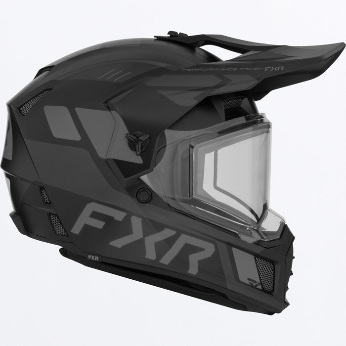 FXR CLUTCH X DUAL HELMET 2025 - Black Ops