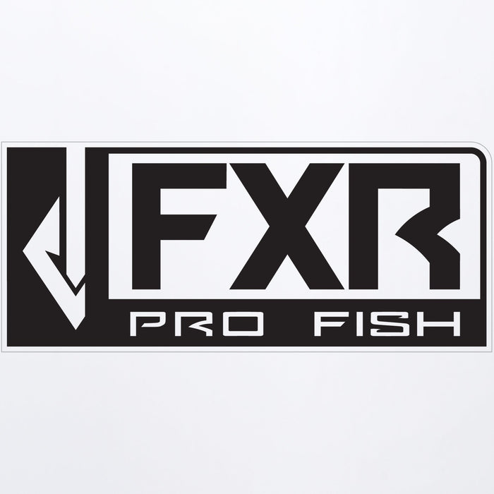 Pro Fish Stickers 6" - Black