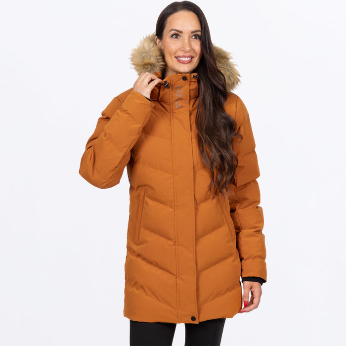 FXR WOMEN'S SAGE JACKET in Umber
