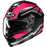 HJC C70 BELIS HELMET 2025 IN Semi-flat Black/Pink