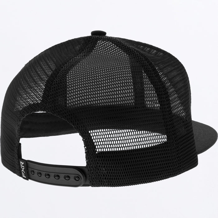 FXR Race Div Hat in Black/White 