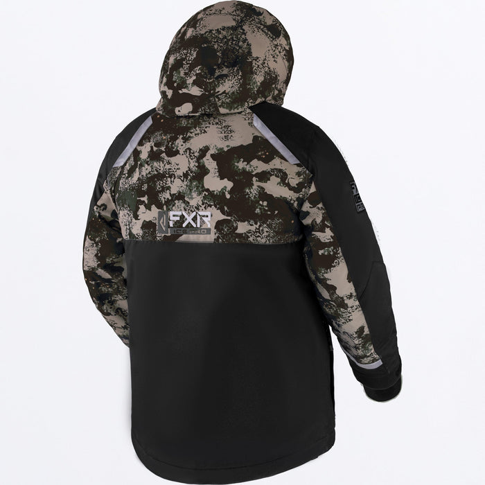 FXR CHILD EXCURSION ICE PRO JACKET 2025 - Black/Army Camo